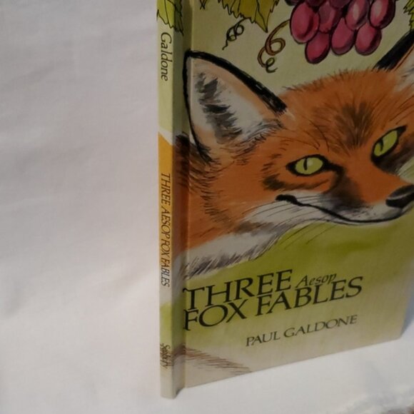 BOOK -- VTG "Three Aesop Fox Fables" Hardback Beautiful - Picture 16 of 16